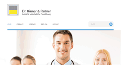 Desktop Screenshot of dr-rinner.at